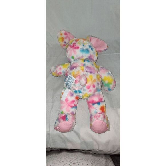 Build A Bear Pretty Petals Bunny 16" Plush Easter Rabbit Pastel Flowers BABW - Picture 9 of 9